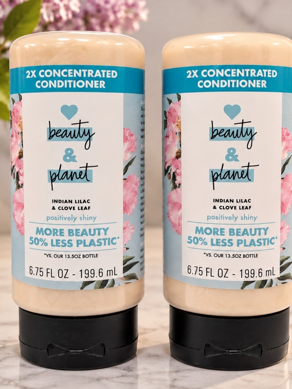 Beauty And Planet Indian Lilac & Clove Leaf Conditioner — X 2